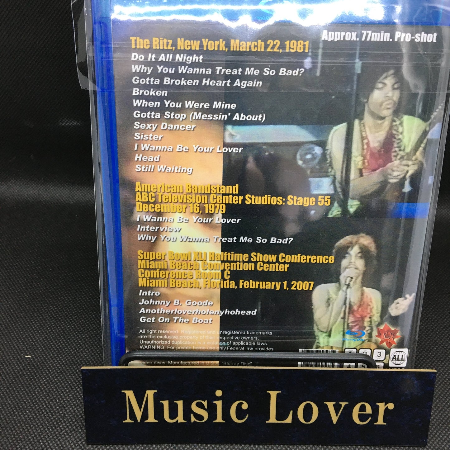 PRINCE / 1920 x 1080 pixel Collection Volume 2 Blu-ray (1BDR)