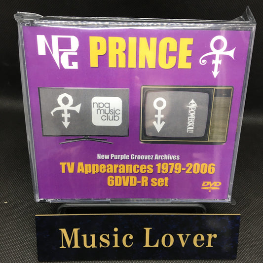 PRINCE / TV Appearances 1979-2006 (6DVDR)