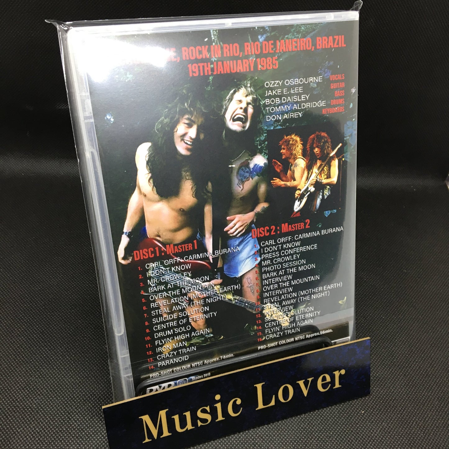 OZZY OSBOURNE / ROCK IN RIO 1985 40TH ANNIVERSARY EDITION PRO SHOT (2DVDR)