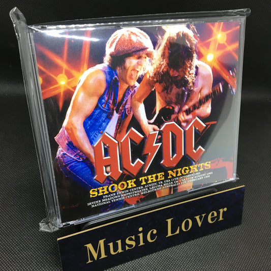 AC/DC / SHOOK THE NIGHTS STEREO SOUNDBOARD (6CDR)