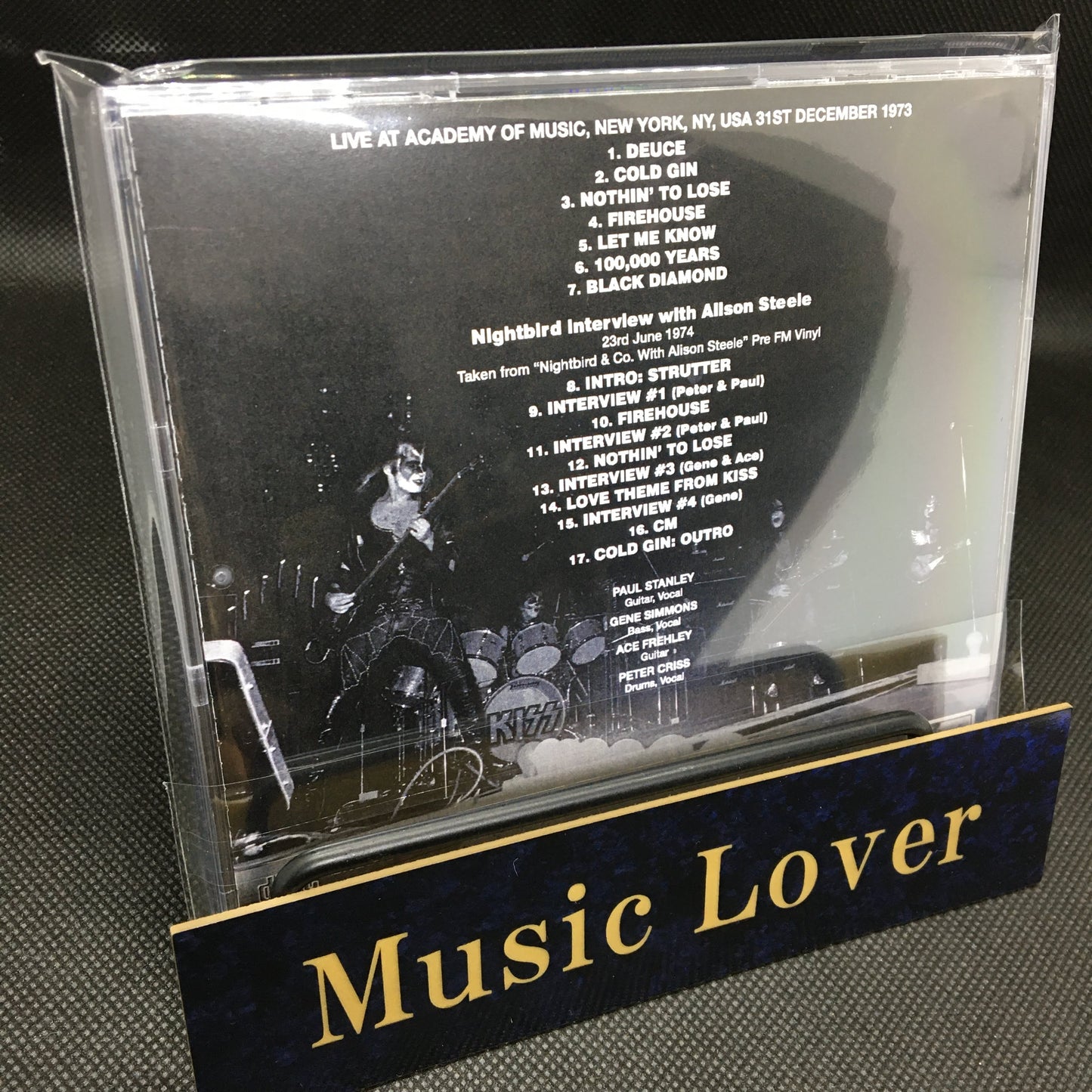 KISS / ACADEMY OF MUSIC 1973 (1CDR)