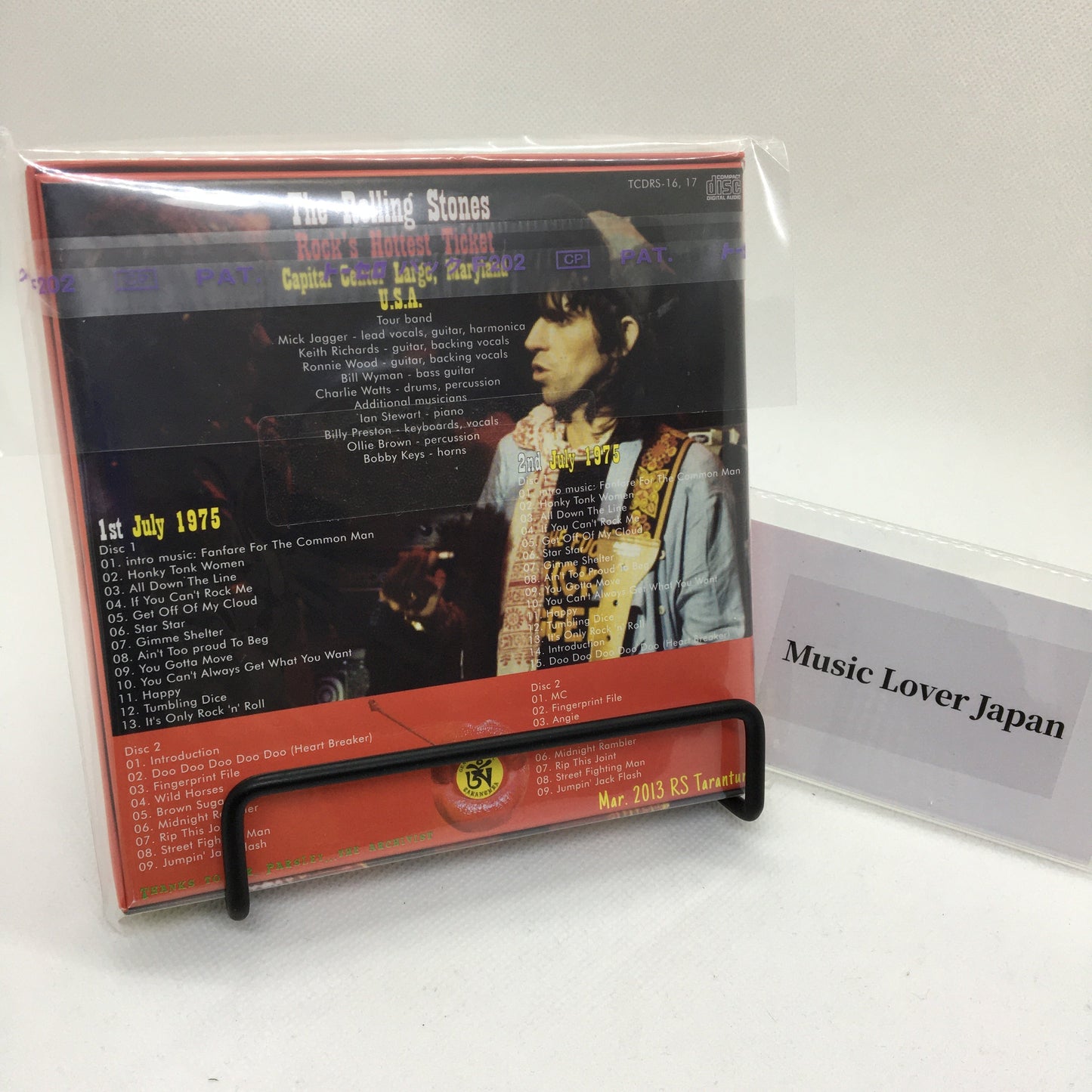 THE ROLLING STONES / ROCK'S HOTTEST TICKET (4CD BOX)