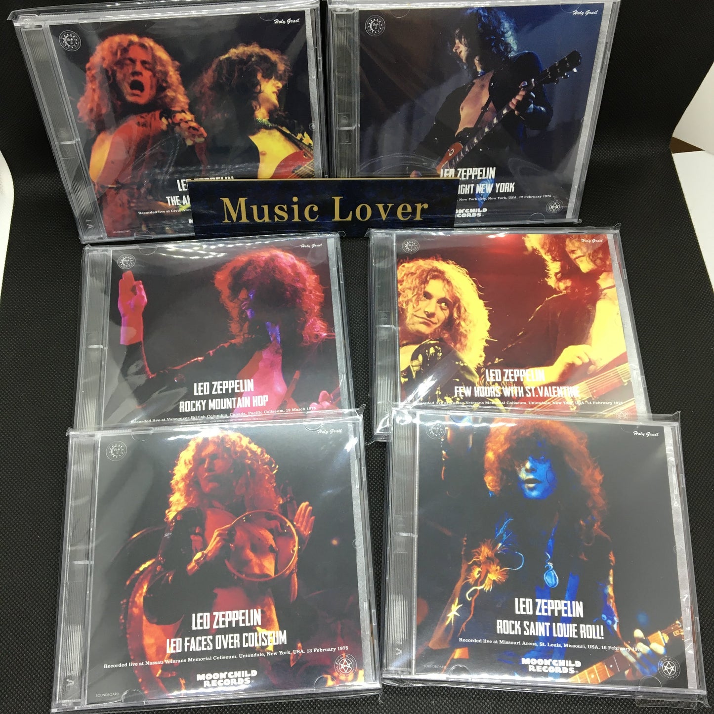 Led Zeppelin / Moonchild Records 6 Title 18CD Set Soundboard