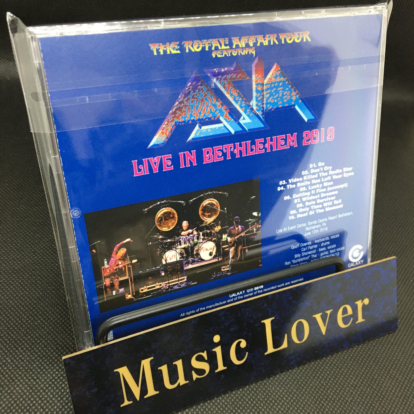 ASIA / LIVE IN BETHLEHEM THE ROYAL AFFAIR TOUR 2019 (1CDR)