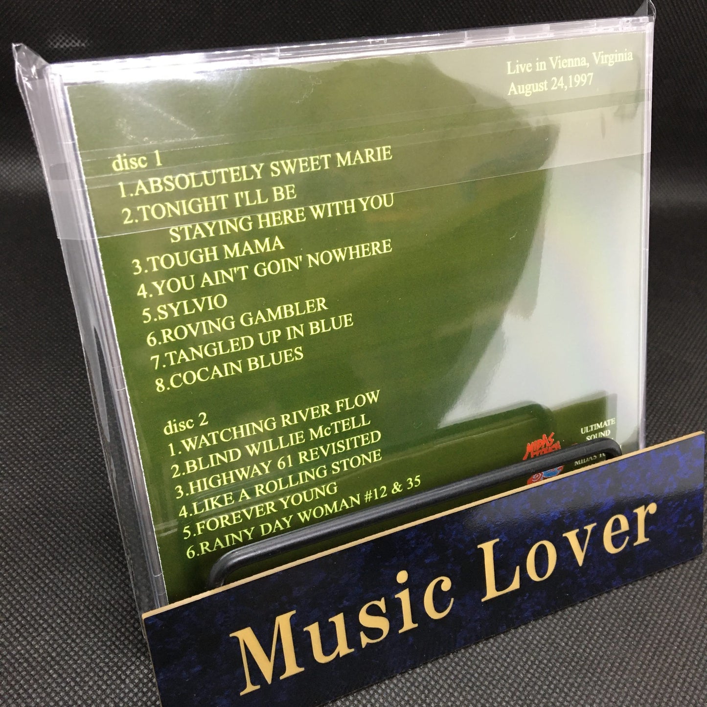 BOB DYLAN / AFTER THE HEARTATTACK 2 STEREO SOUNDBOARD (2CD)