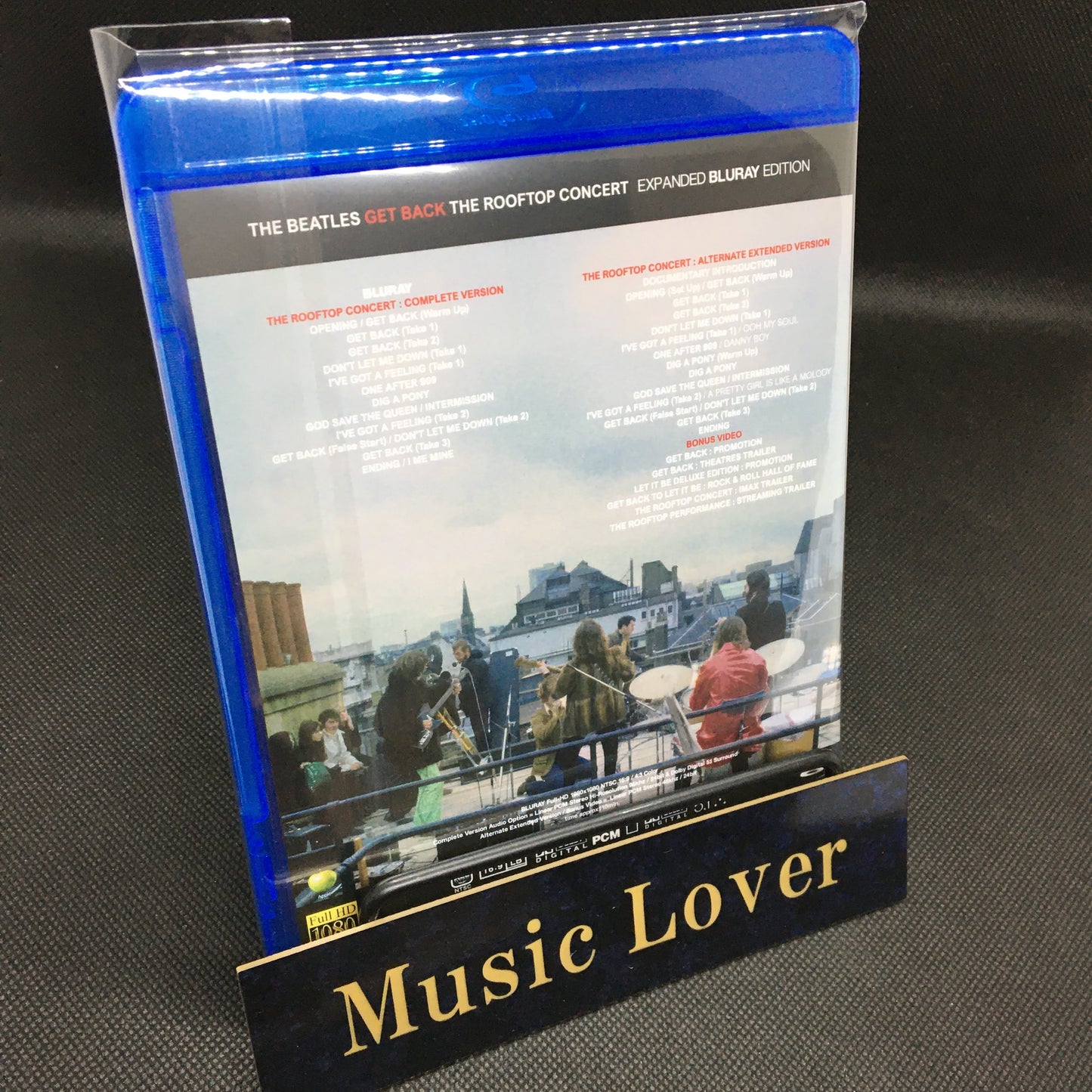 THE BEATLES / GET BACK THE ROOFTOP CONCERT (1BDR)