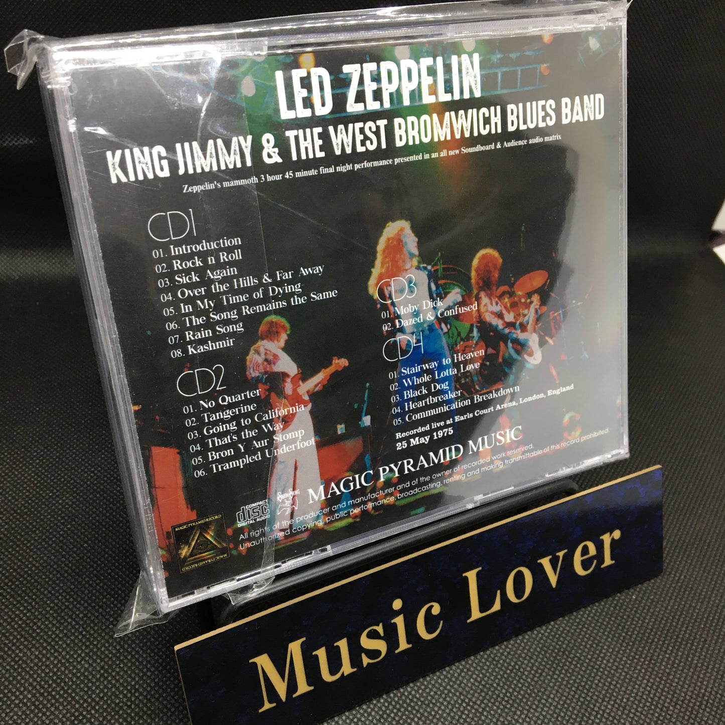 LED ZEPPELIN / king Jimmy & The West Bromwich Blues Band 【4CD】