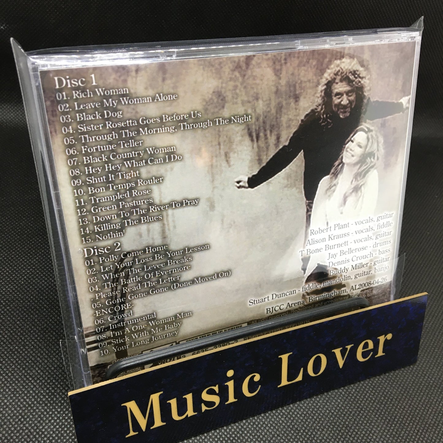 ROBERT PLANT & ALISON KRAUSS / BJCC ARENA (2CDR)