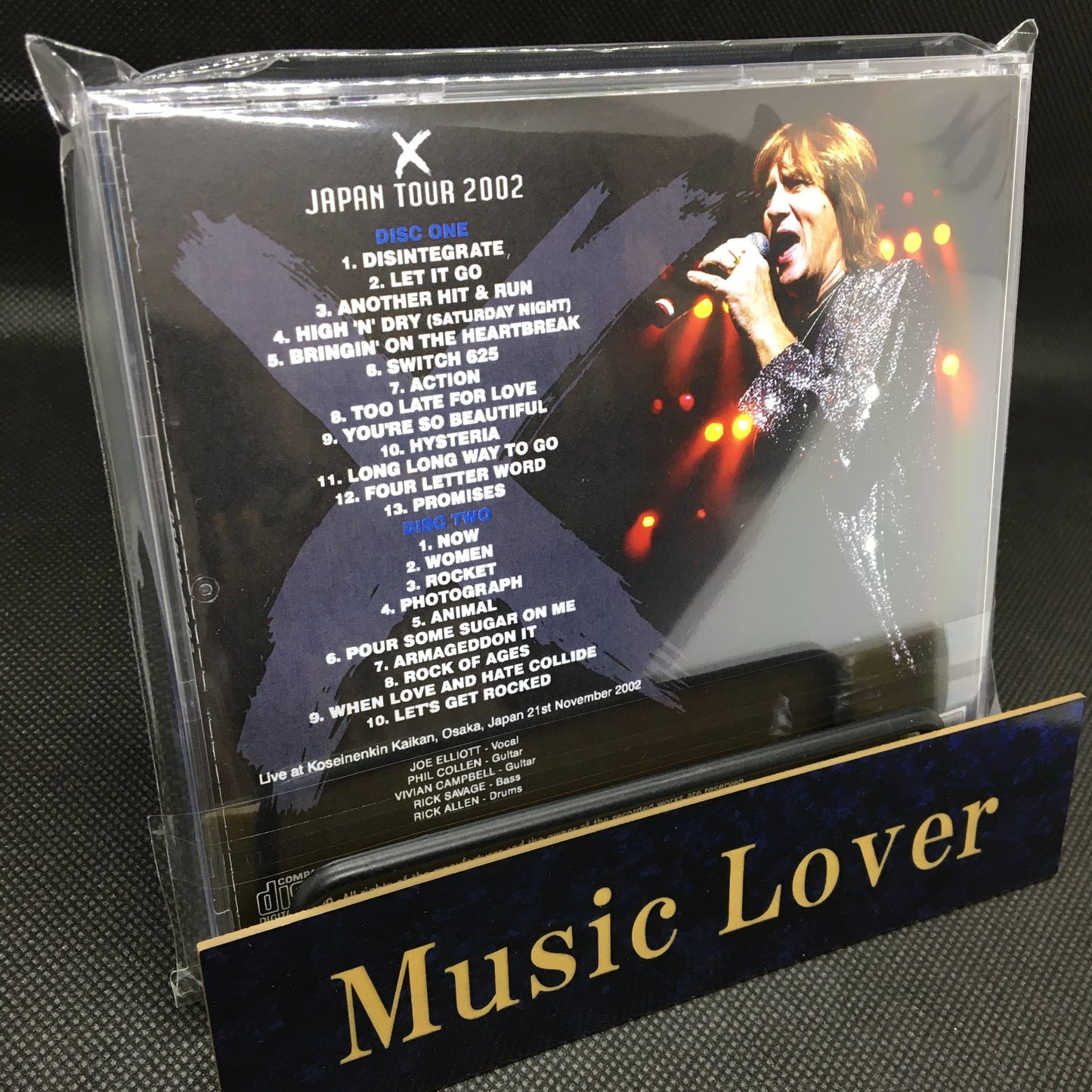 DEF LEPPARD / OSAKA 2002 (2CDR)