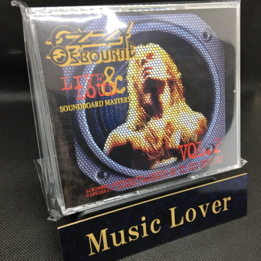 OZZY OSBOURNE / LIVE & LOUD SOUNDBOARD MASTERS VOL.2 (4CDR)