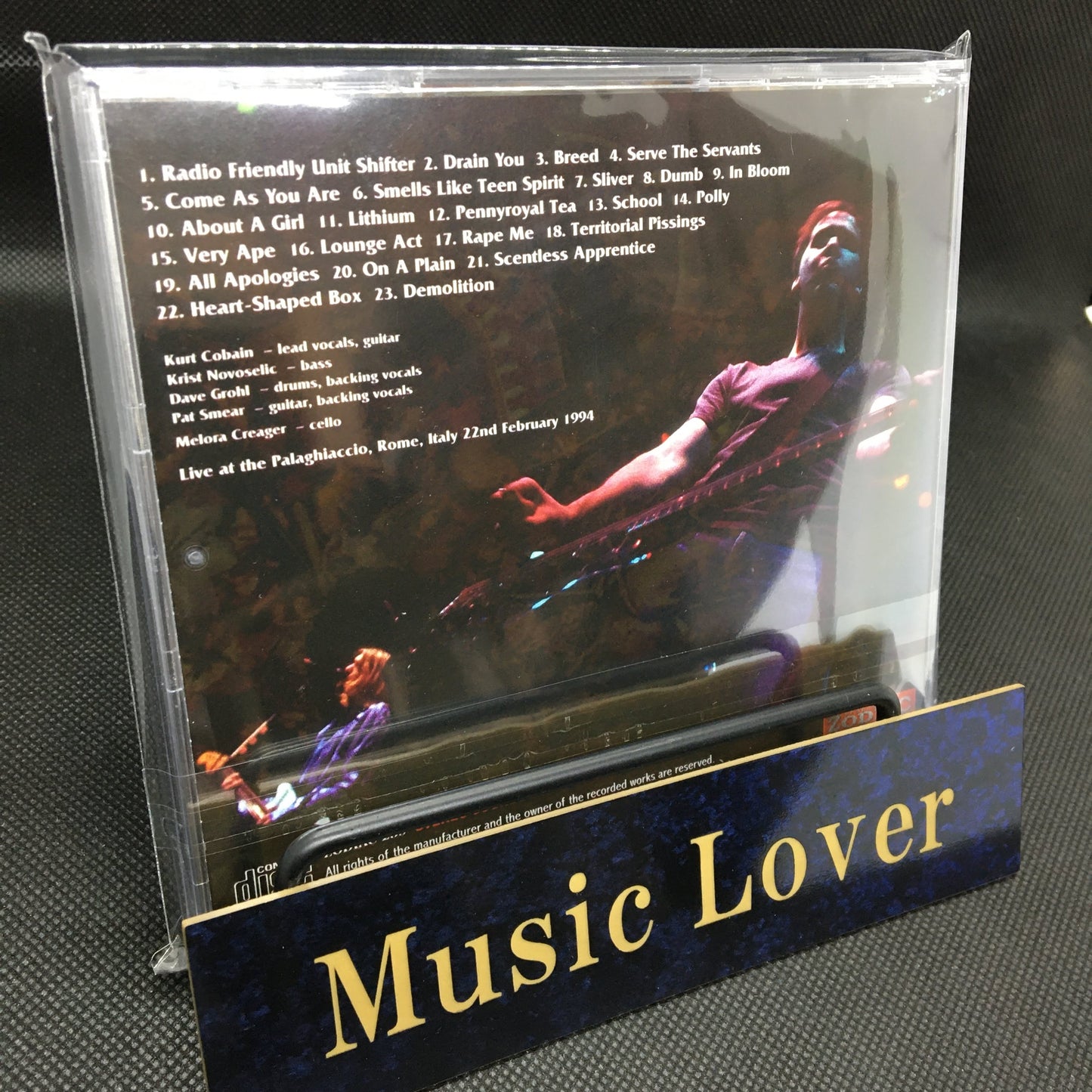 NIRVANA / ROME 1994 STEREO SOUNDBOARD (1CD)