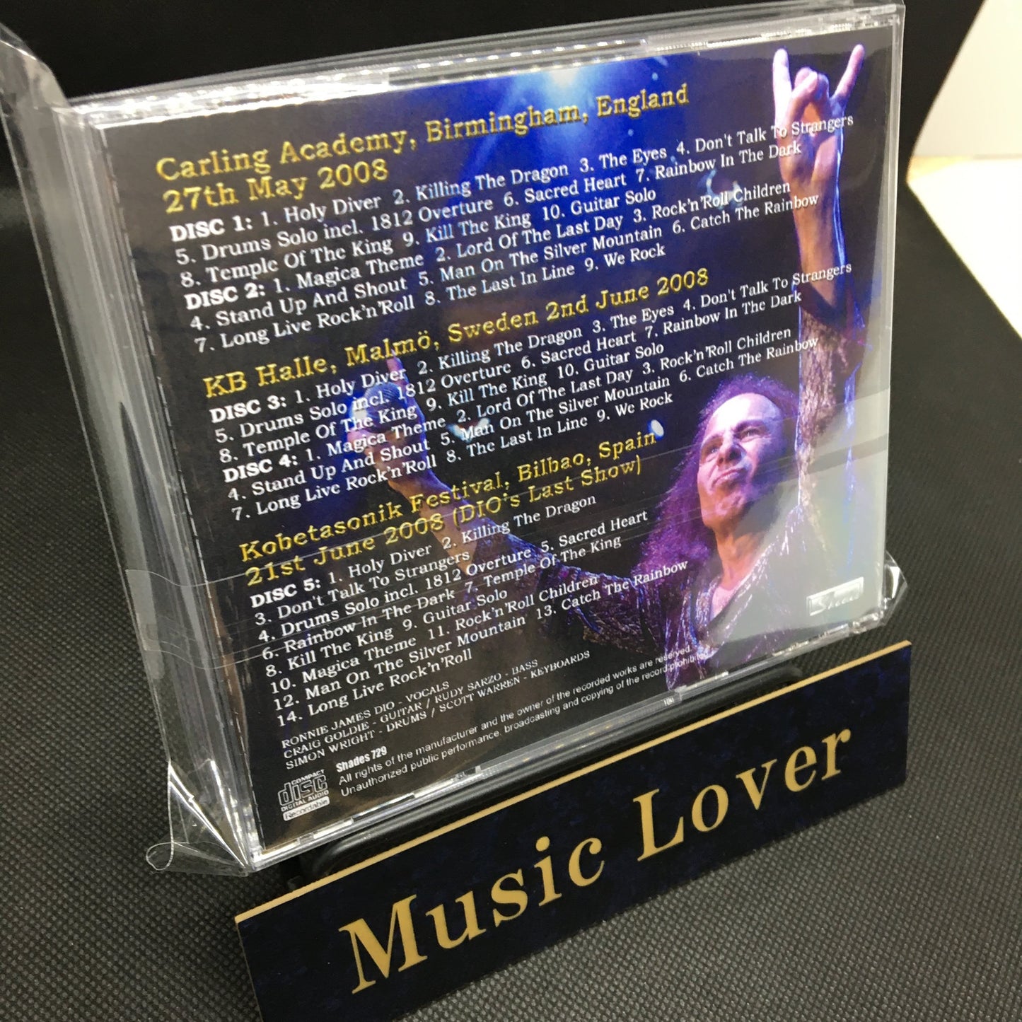 DIO / THE FINAL TOUR 2008 (5CDR)