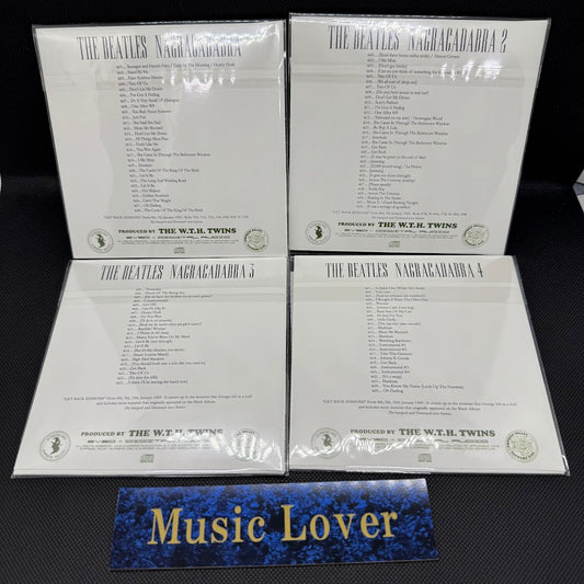 THE BEATLES / NAGRACADABRA Vol.1-4 Set (4CD) Get Back Sessions DEMIX
