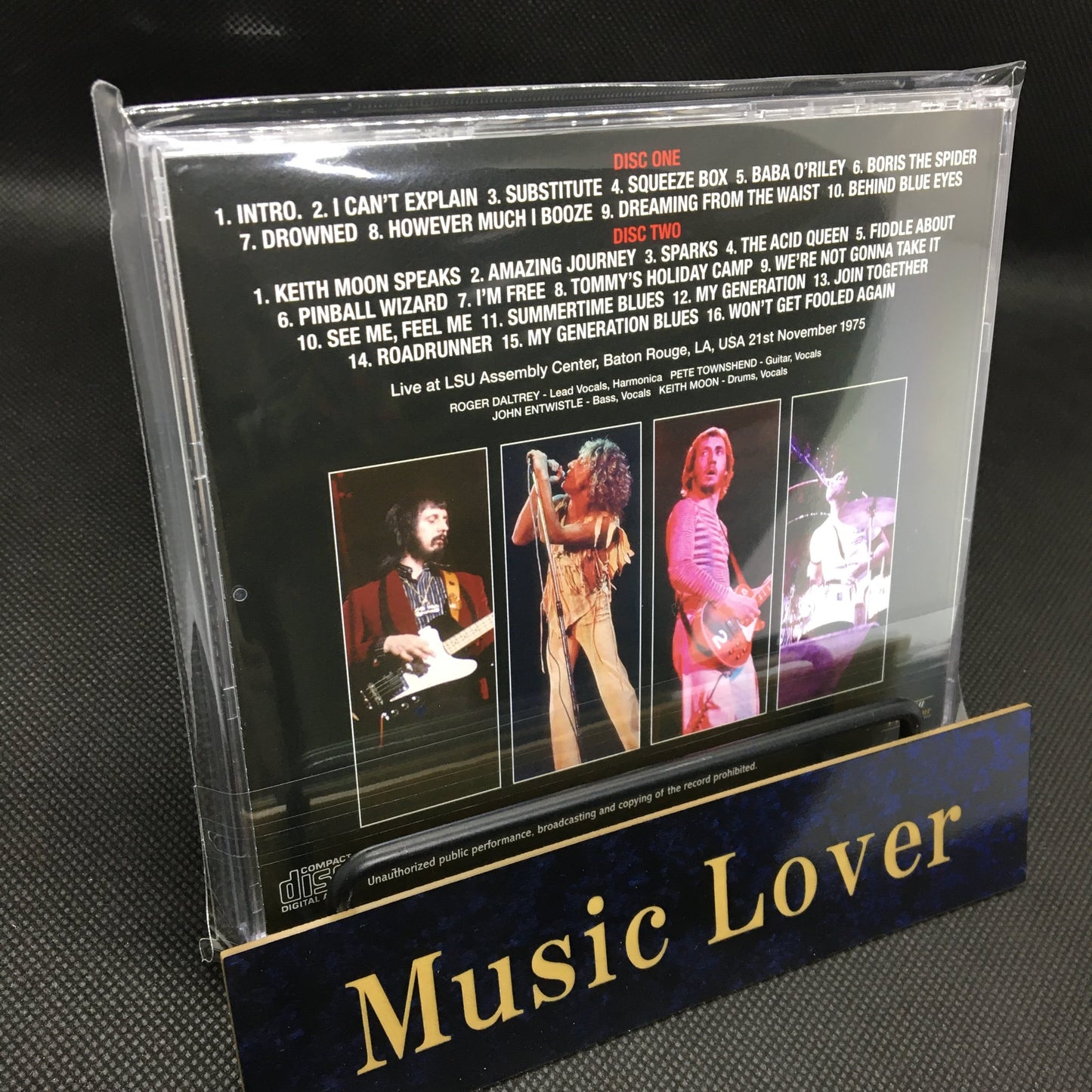 THE WHO / BATON ROUGE 1975 (2CD)