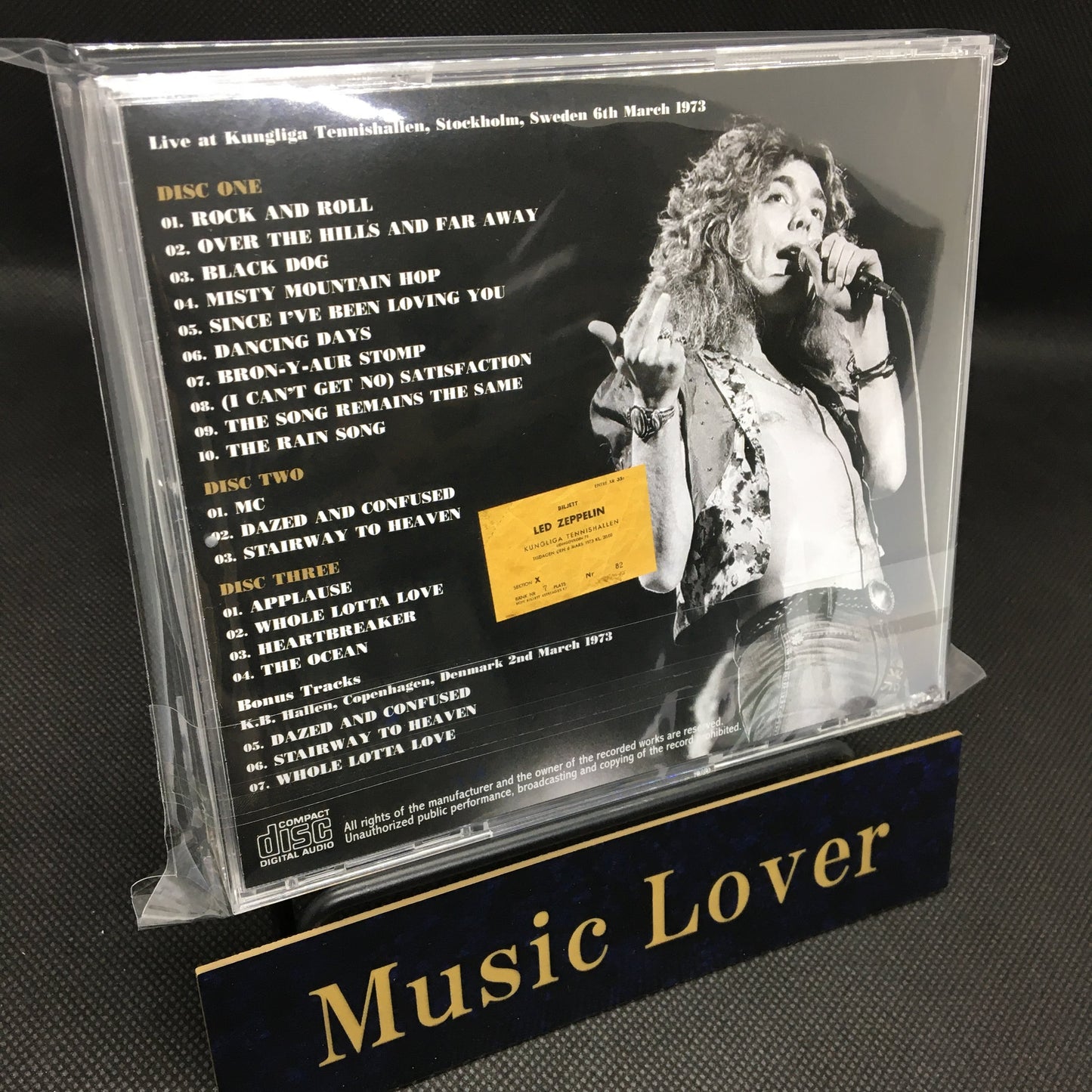 LED ZEPPELIN / STOCKHOLM 1973 (3CD)