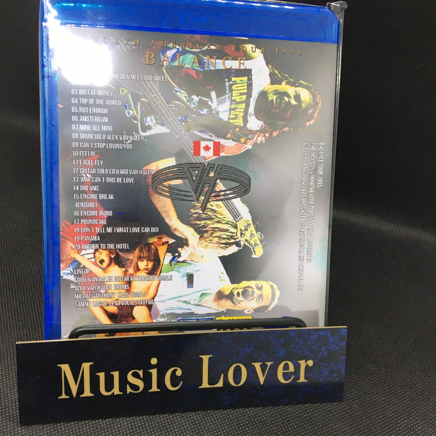 Van Halen / Balance Tour 1995 Toronto Ontario Canada (1BDR)