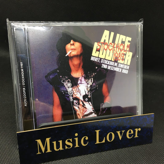 ALICE COOPER / STOCKHOLM 1989 (2CDR)