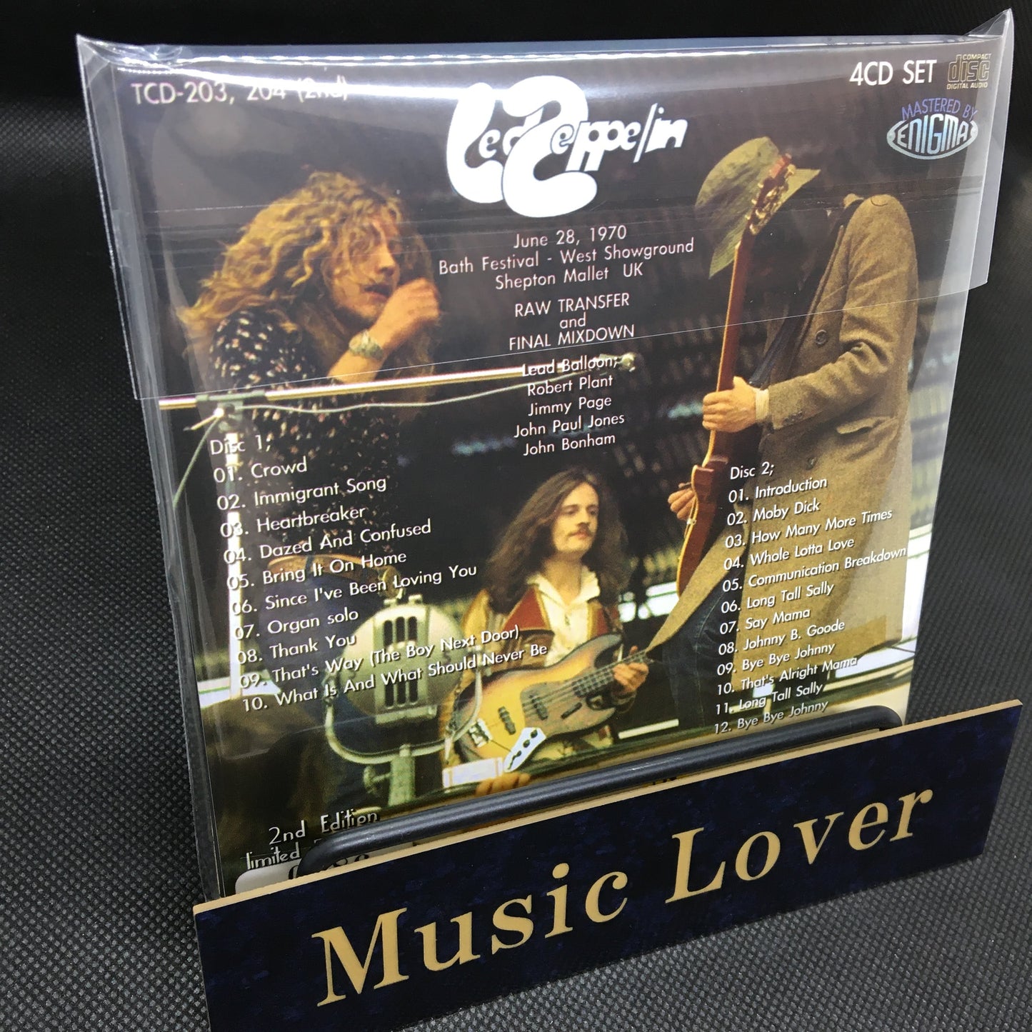 LED ZEPPELIN / BATH OF THE BLUES 2ND EDITION (4CD)