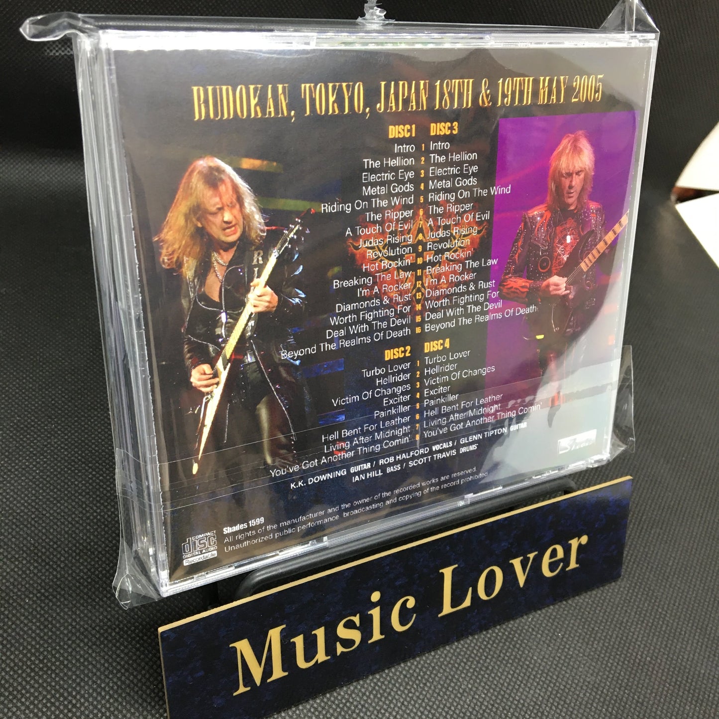 JUDAS PRIEST / BUDOKAN 2005 DAT MASTERS (4CDR)