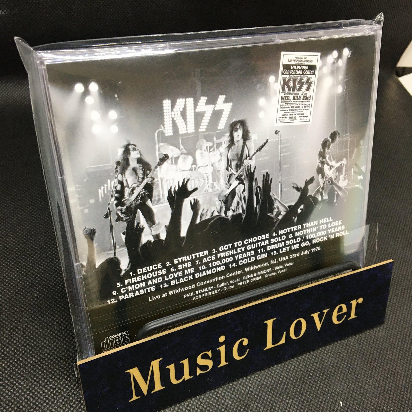 KISS / DEFINITIVE WILDWOOD 1975 Soundboard (1CD)