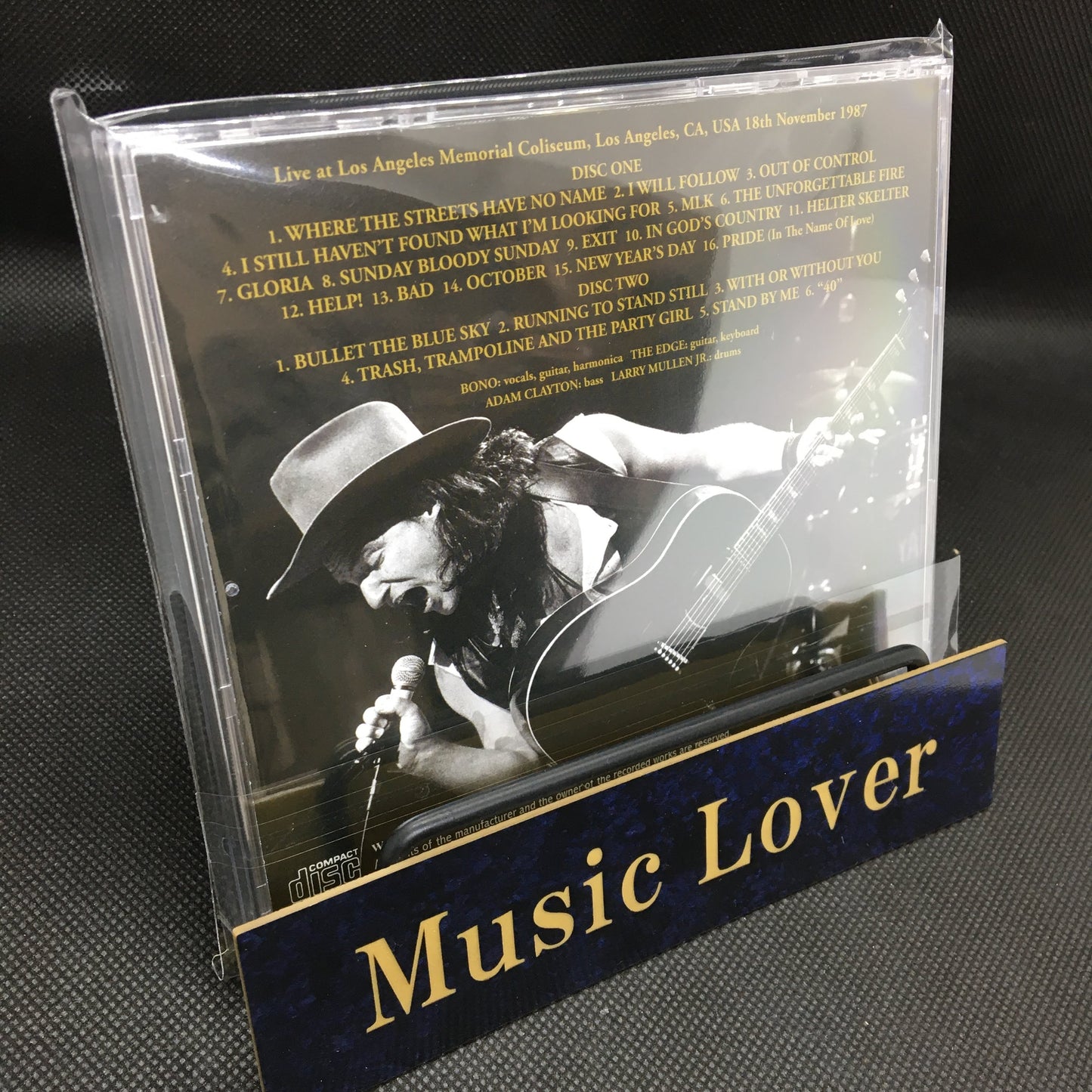 U2 / LOS ANGELES NOVEMBER 1987 2ND NIGHT SOUNDBOARD REMIX & REMASTER 2025 (2CD)