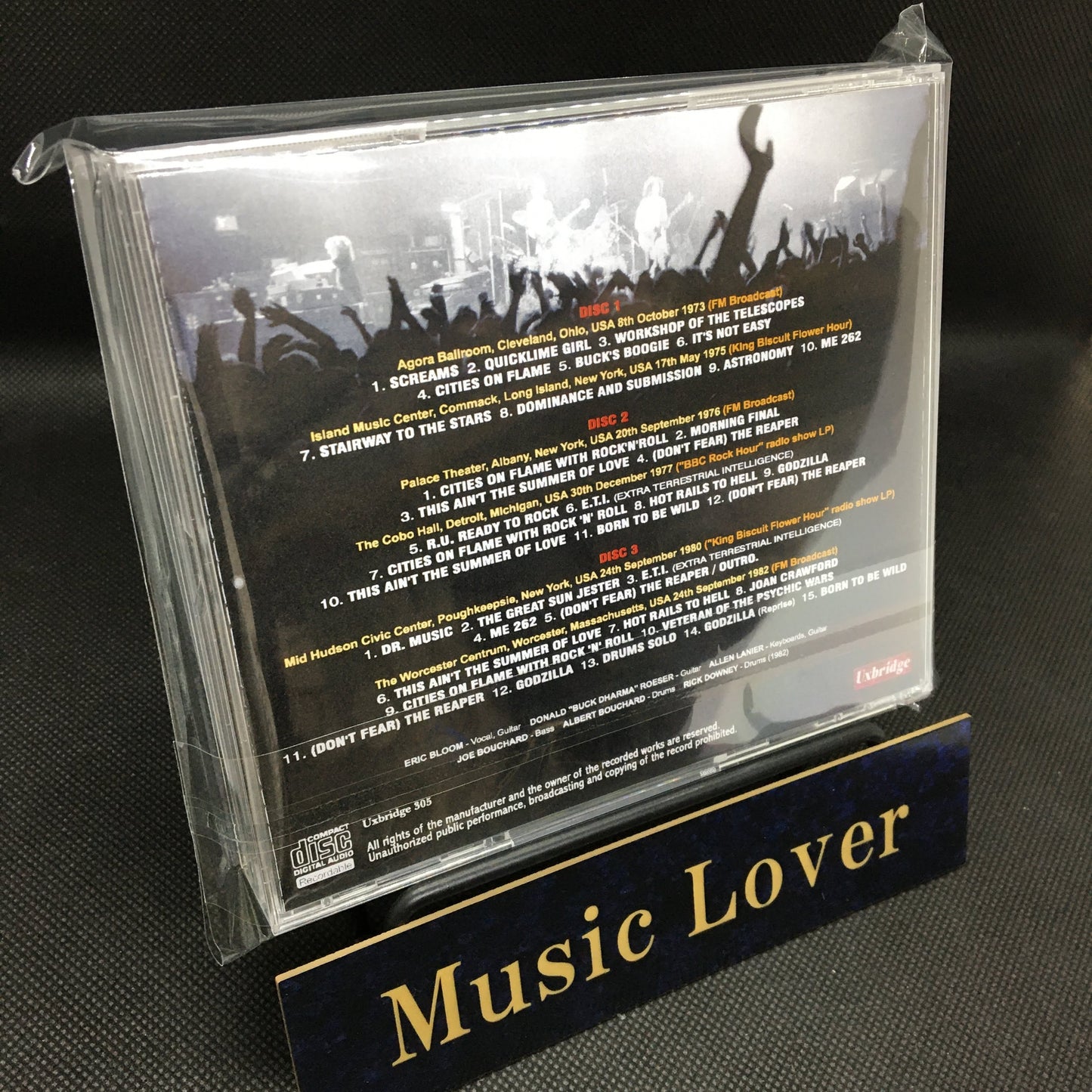 BLUE OYSTER CULT / SOUNDBOARD COLLECTION (3CDR)