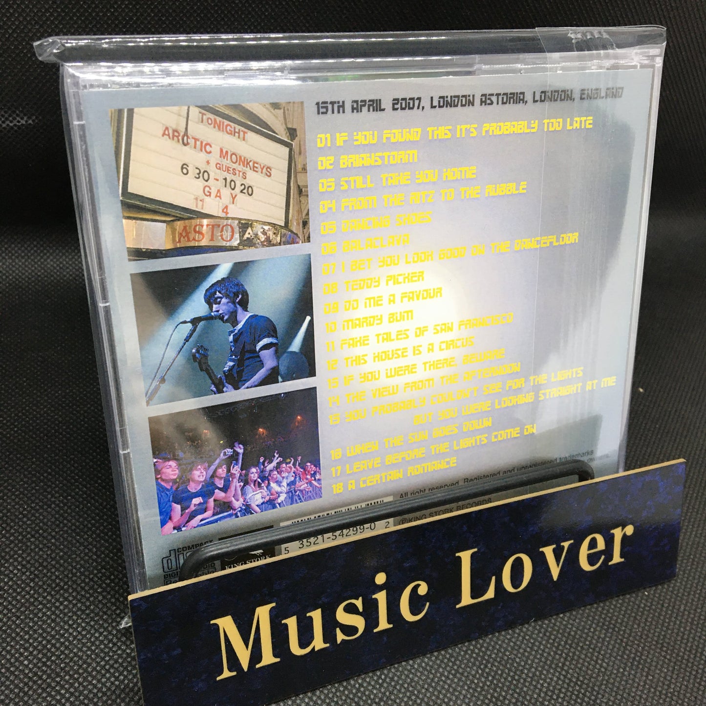 ARCTIC MONKEYS / LONDON ASTORIA 2007 STEREO SOUNDBOARD (1CD)