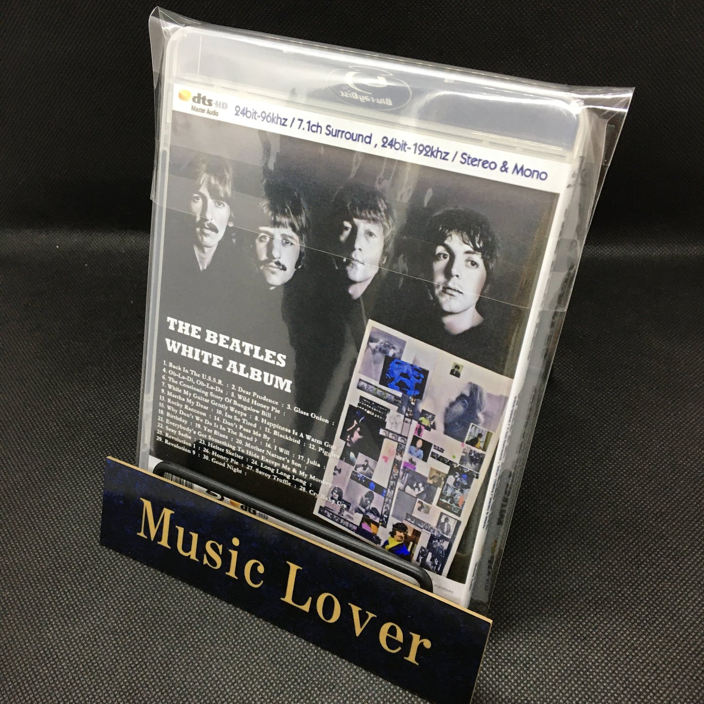 The Beatles / WHITE ALBUM 24bit-96khz / 7.1ch Surround, 24bit-192khz / Stereo & Mono (1BDR) DTS-HD Master Audio