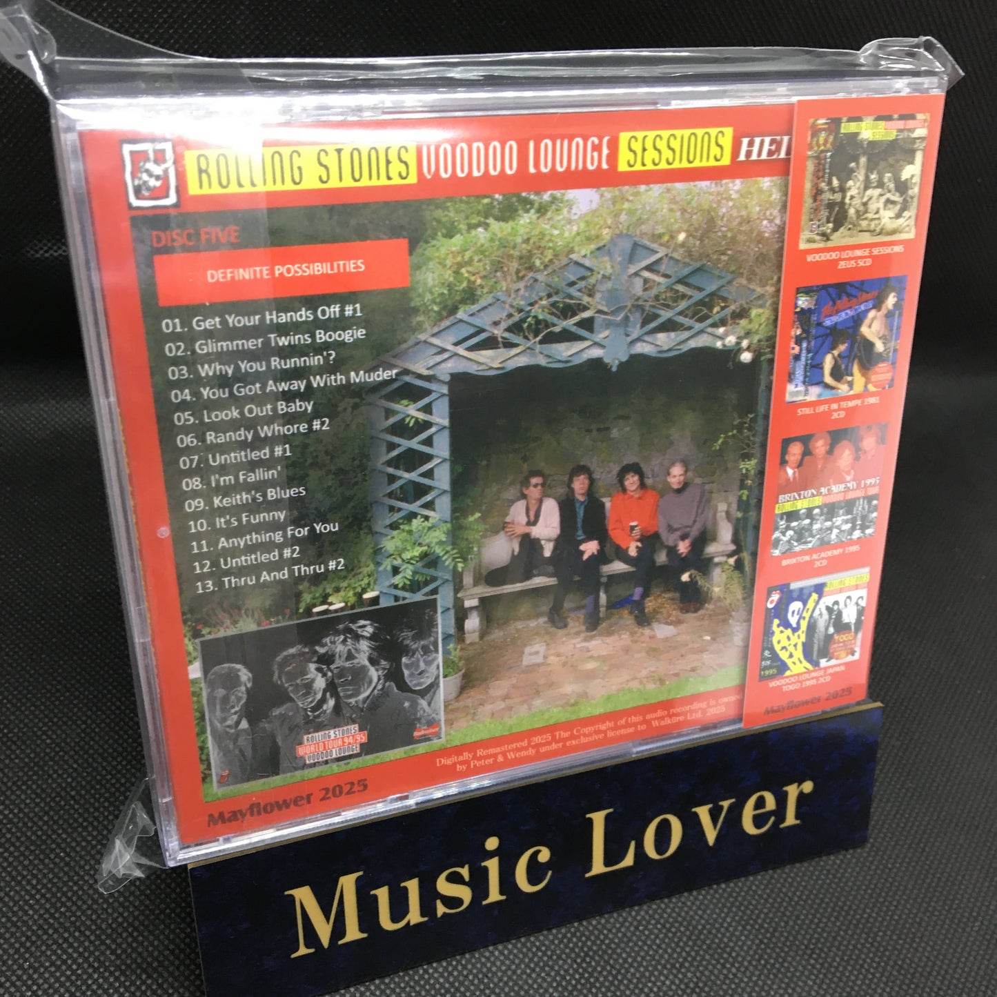 THE ROLLING STONES / VOODOO LOUNGE SESSIONS HELLER (5CD)