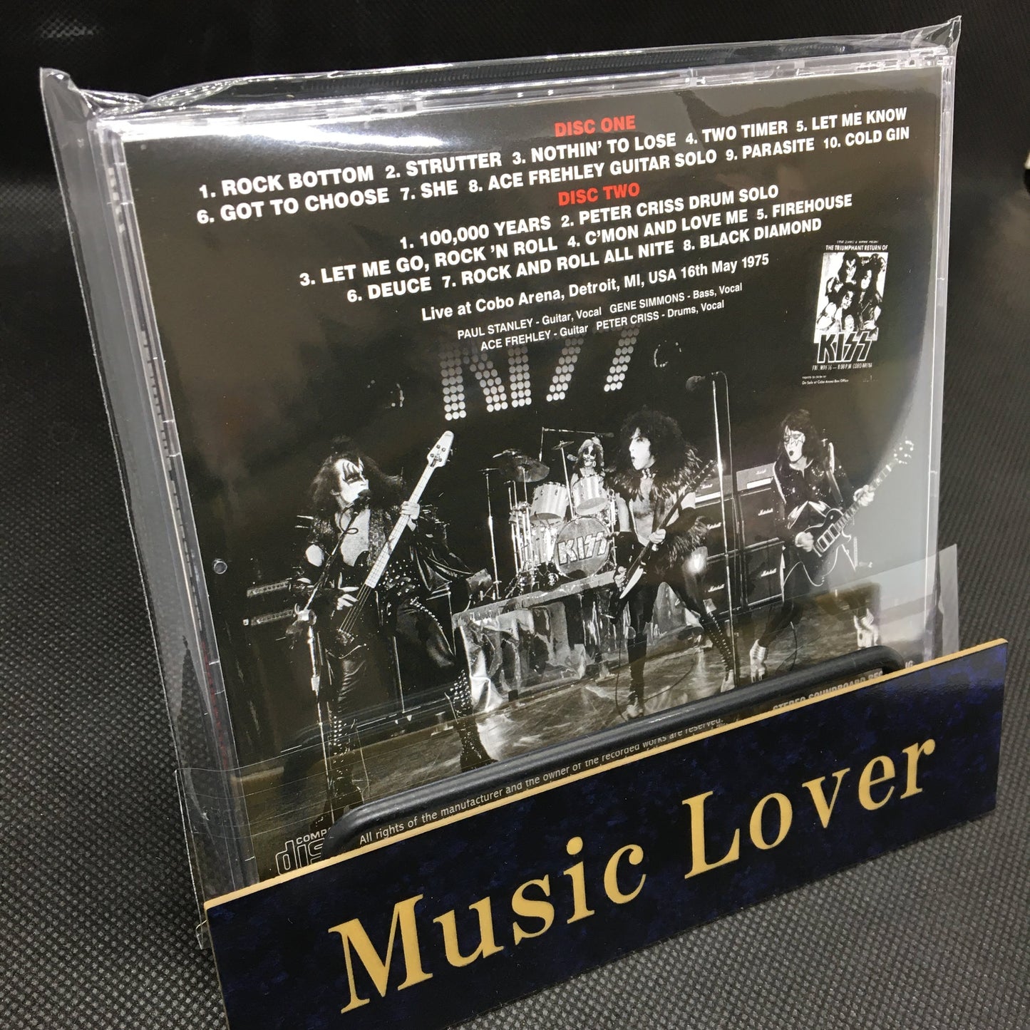 KISS / DEFINITIVE DETROIT 1975 SOUNDBOARD (2CD)