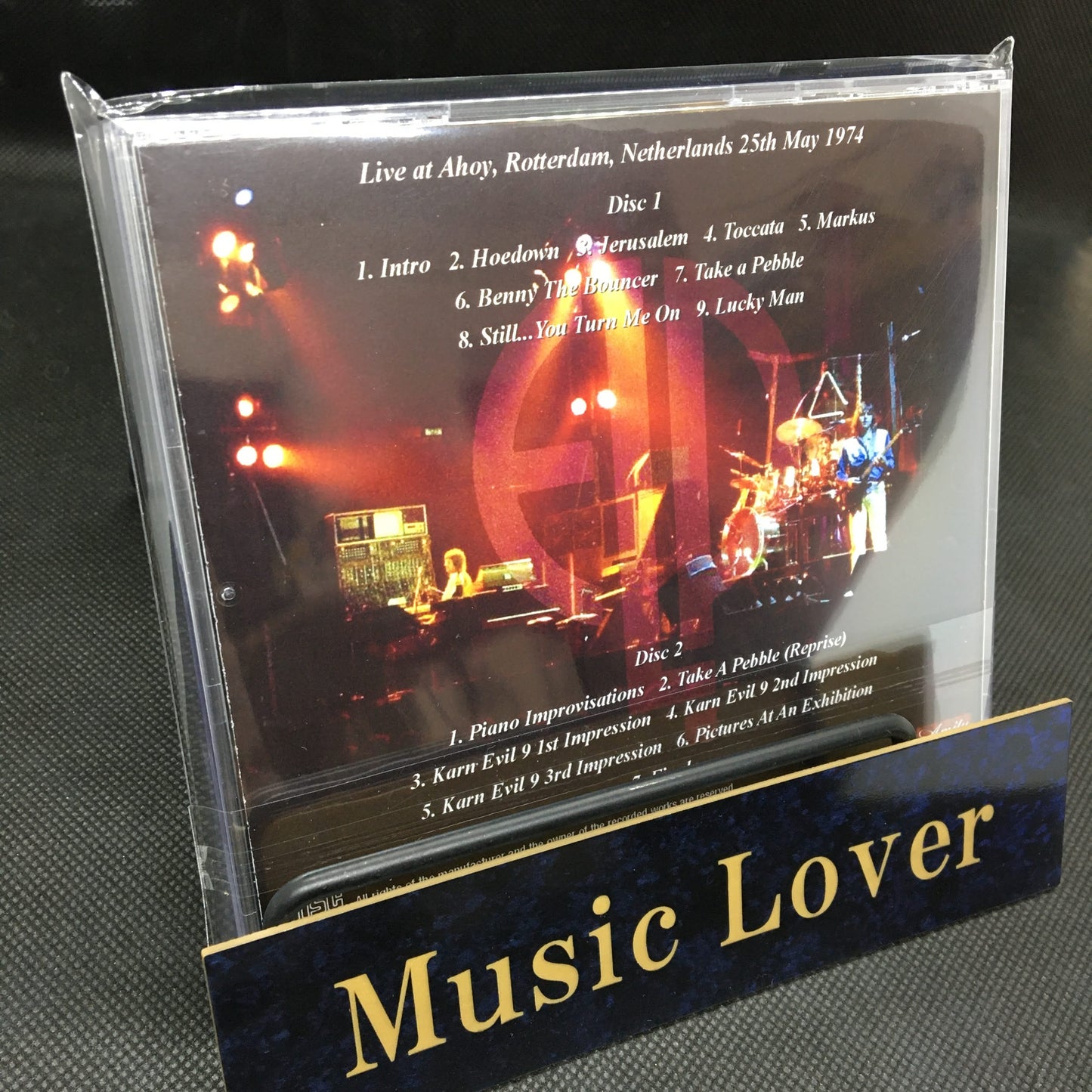 EMERSON, LAKE & PALMER / ROTTERDAM 1974 (2CDR)