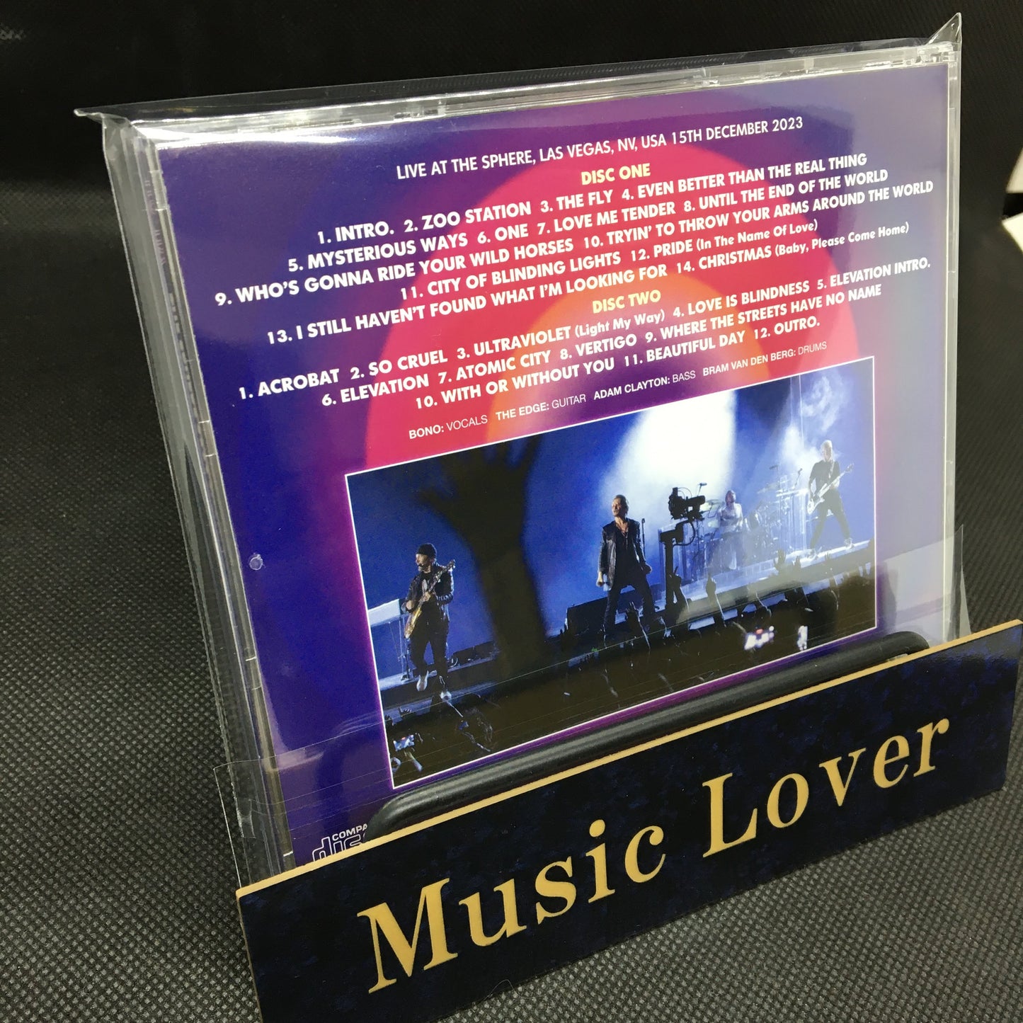 U2 / THE SPHERE 2023 SHOW 23 MULTIPLE IEM RECORDING (2CD)