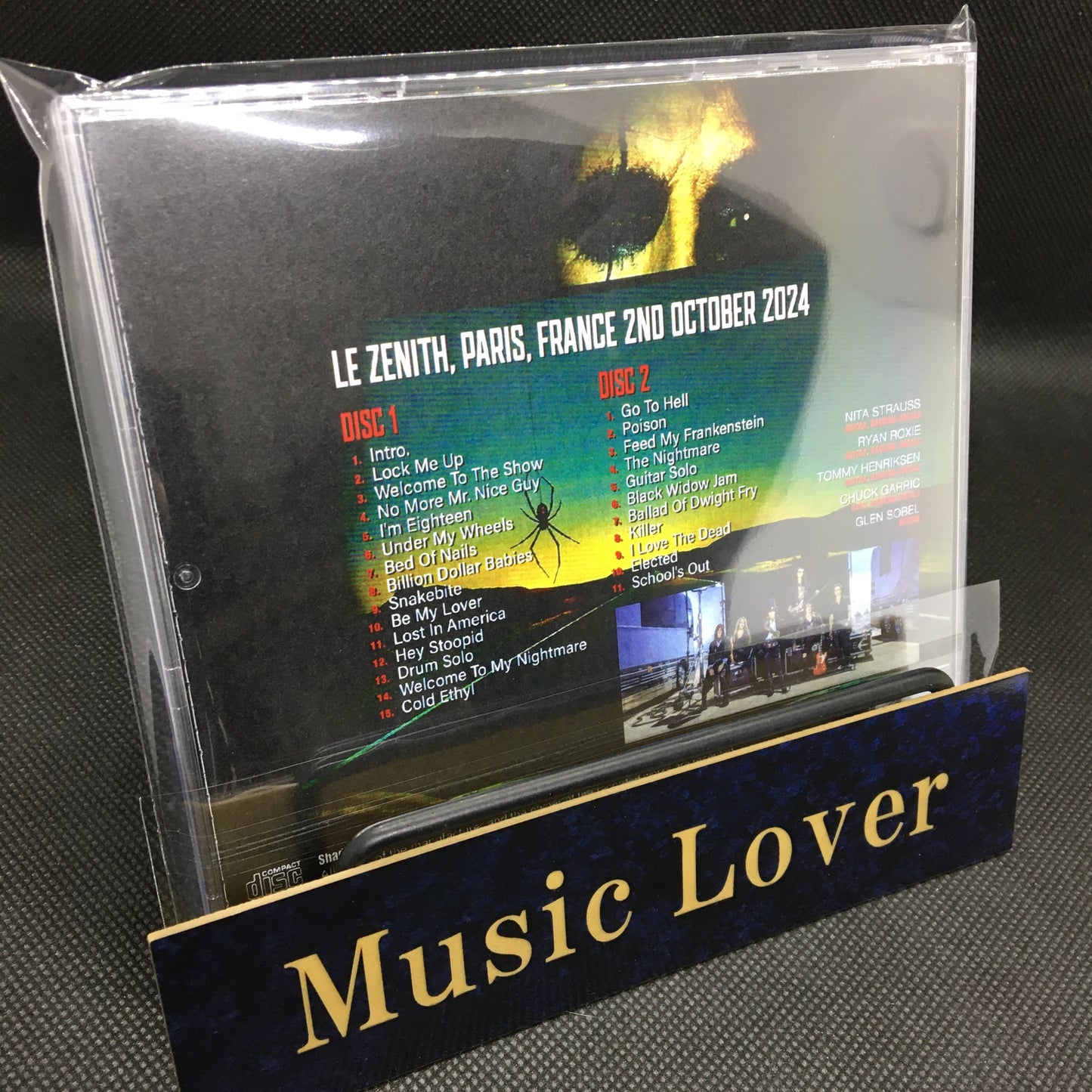 ALICE COOPER / PARIS 2024 ORIGINAL IEM MASTER (2CDR)