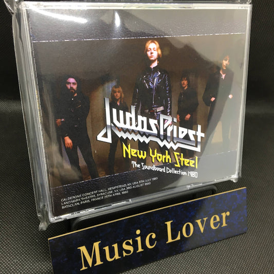 JUDAS PRIEST / NEW YORK STEEL The Soundboard Collection 1980 (3CDR)