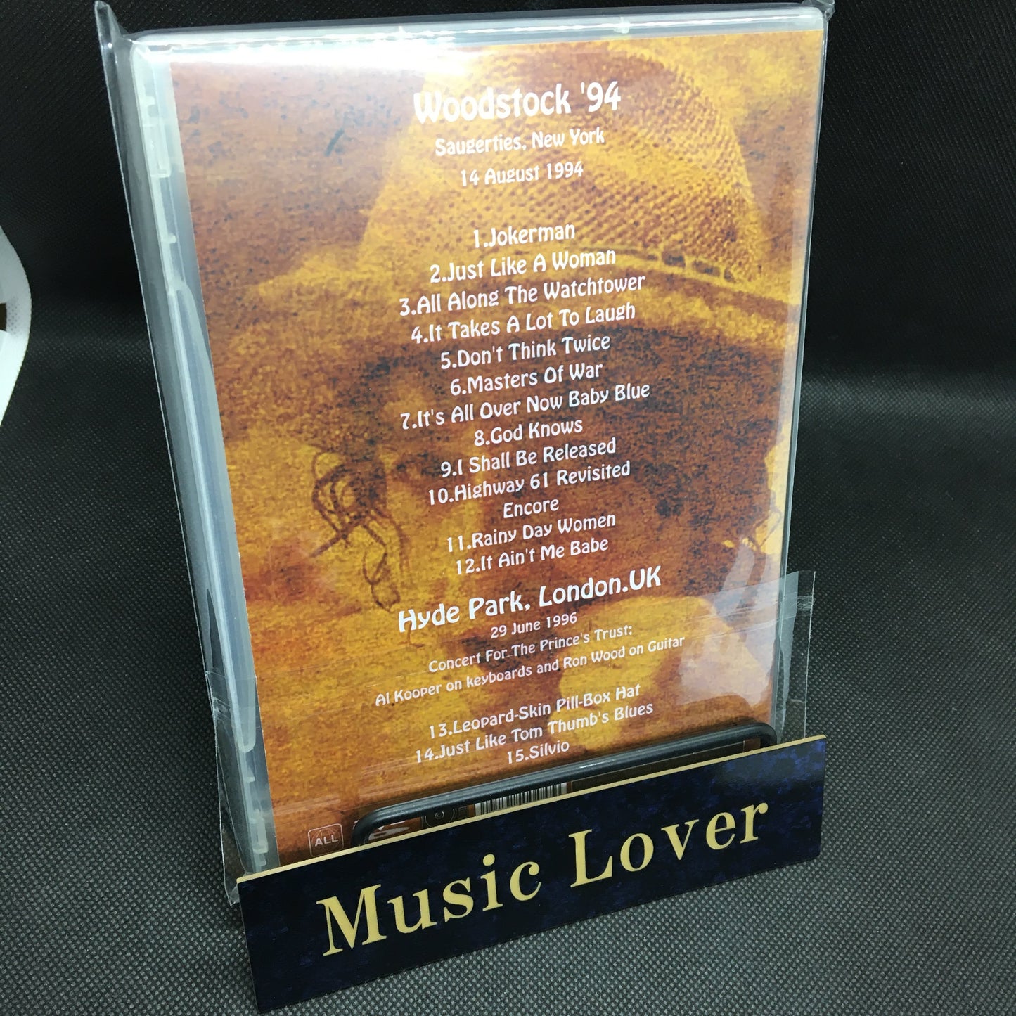 BOB DYLAN / WOODSTOCK 94 PRO SHOT (1DVDR)