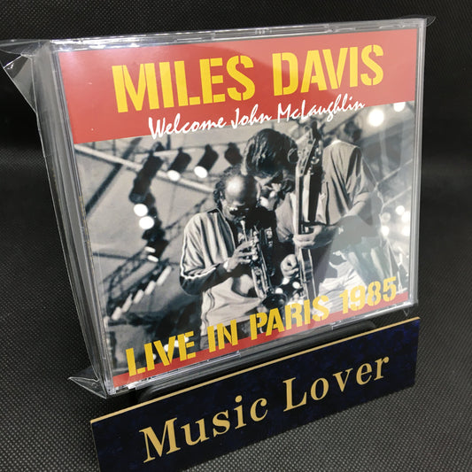 MILES DAVIS / LIVE IN PARIS 1985 WELCOME JOHN McLAUGHLIN (3CDR)