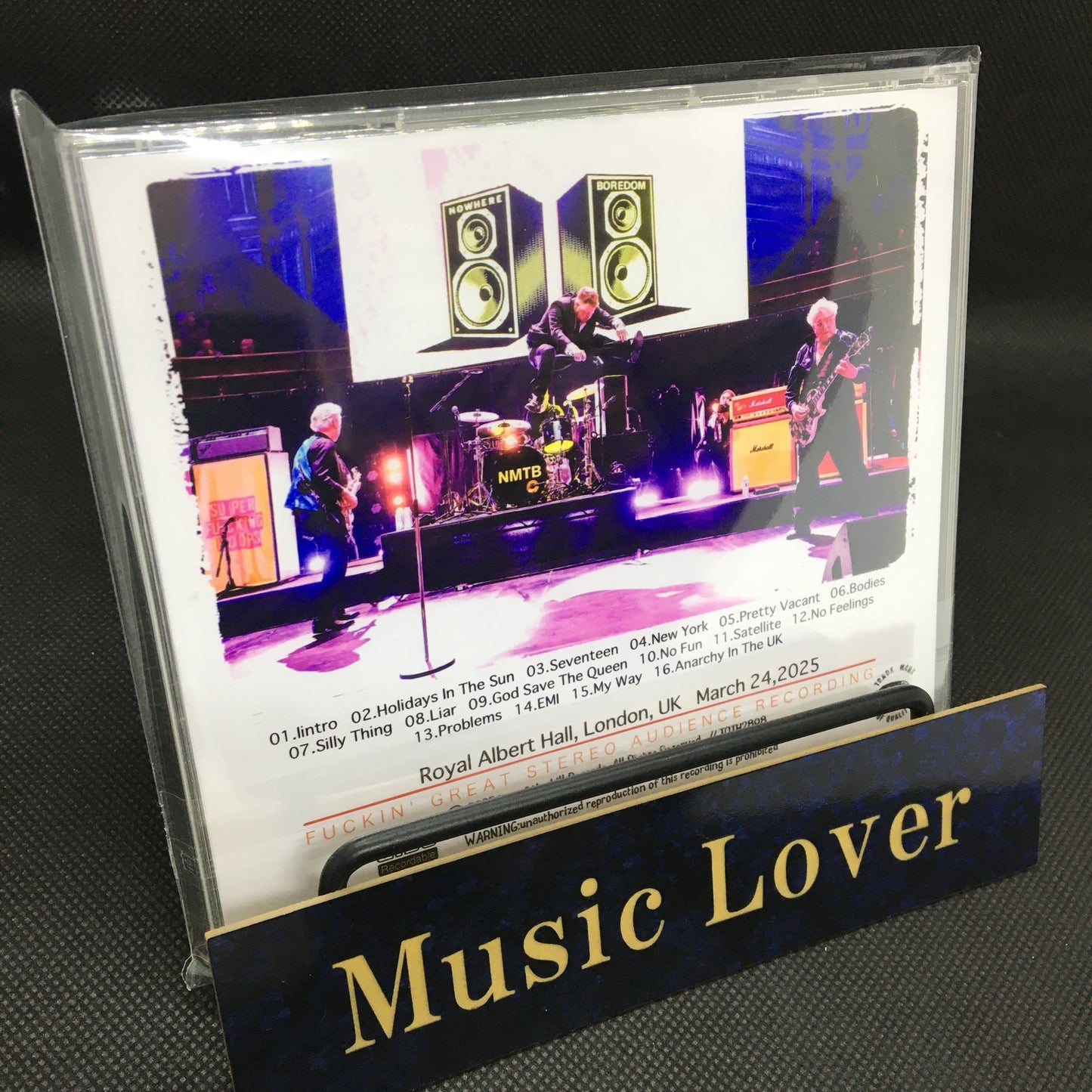 SEX PISTOLS w/FRANK CARTER / ROYAL ALBERT HALL 2025 (1CDR)