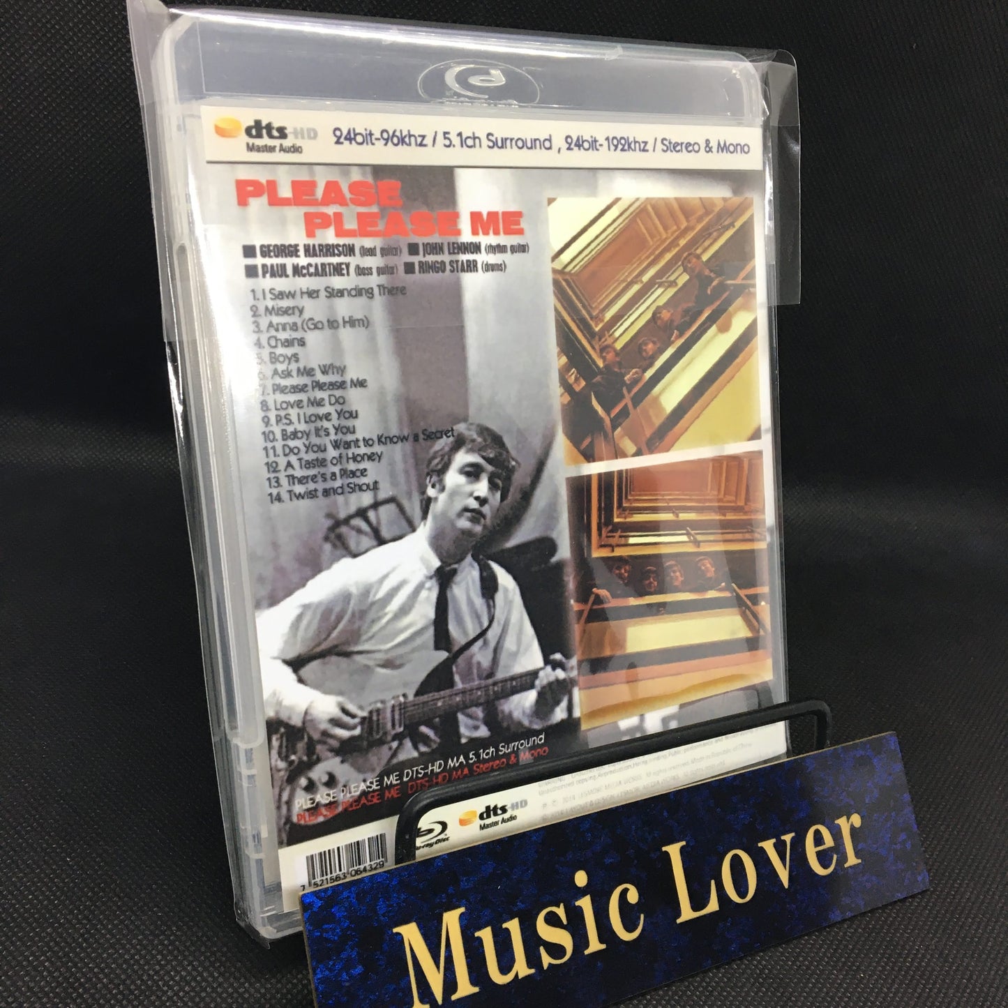 The Beatles / PLEASE PLEASE ME 24bit-96khz / 5.1ch Surround, 24bit-192khz / Stereo & Mono (1BDR) DTS-HD Master Audio