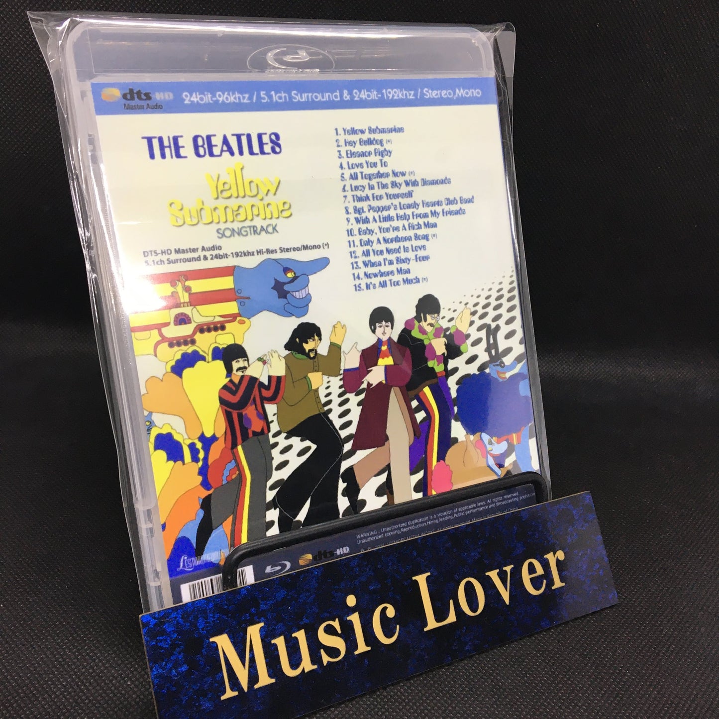 The Beatles / Yellow Submarine SONGTRACK 24bit-96khz / 5.1ch Surround, 24bit-192khz / Stereo & Mono (1BDR) DTS-HD Master Audio