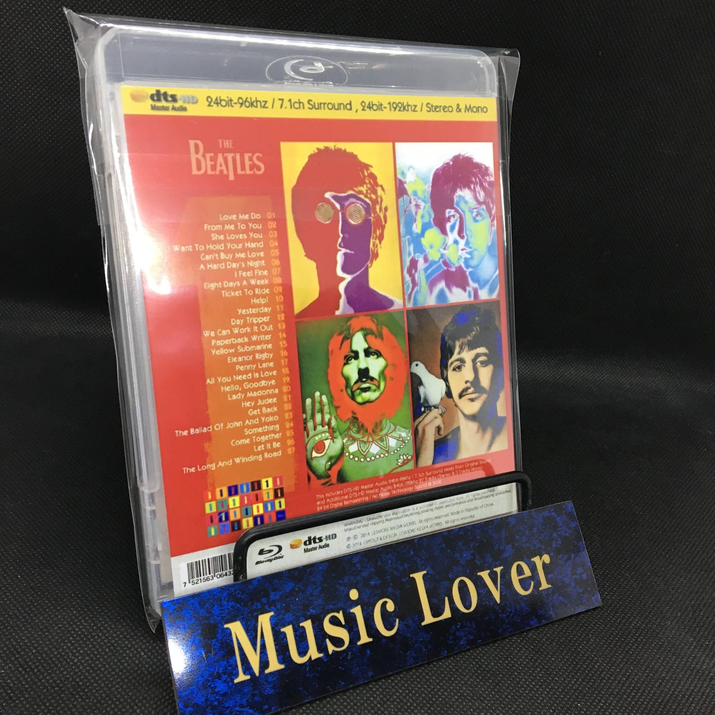 The Beatles / 1 ONE 24bit-96khz / 7.1ch Surround, 24bit-192khz / Stereo & Mono (1BDR) DTS-HD Master Audio