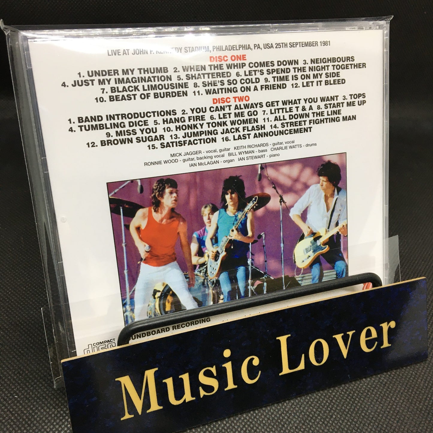 THE ROLLING STONES / PHILADELPHIA 1981 DAY 1 UPGRADE (2CD)