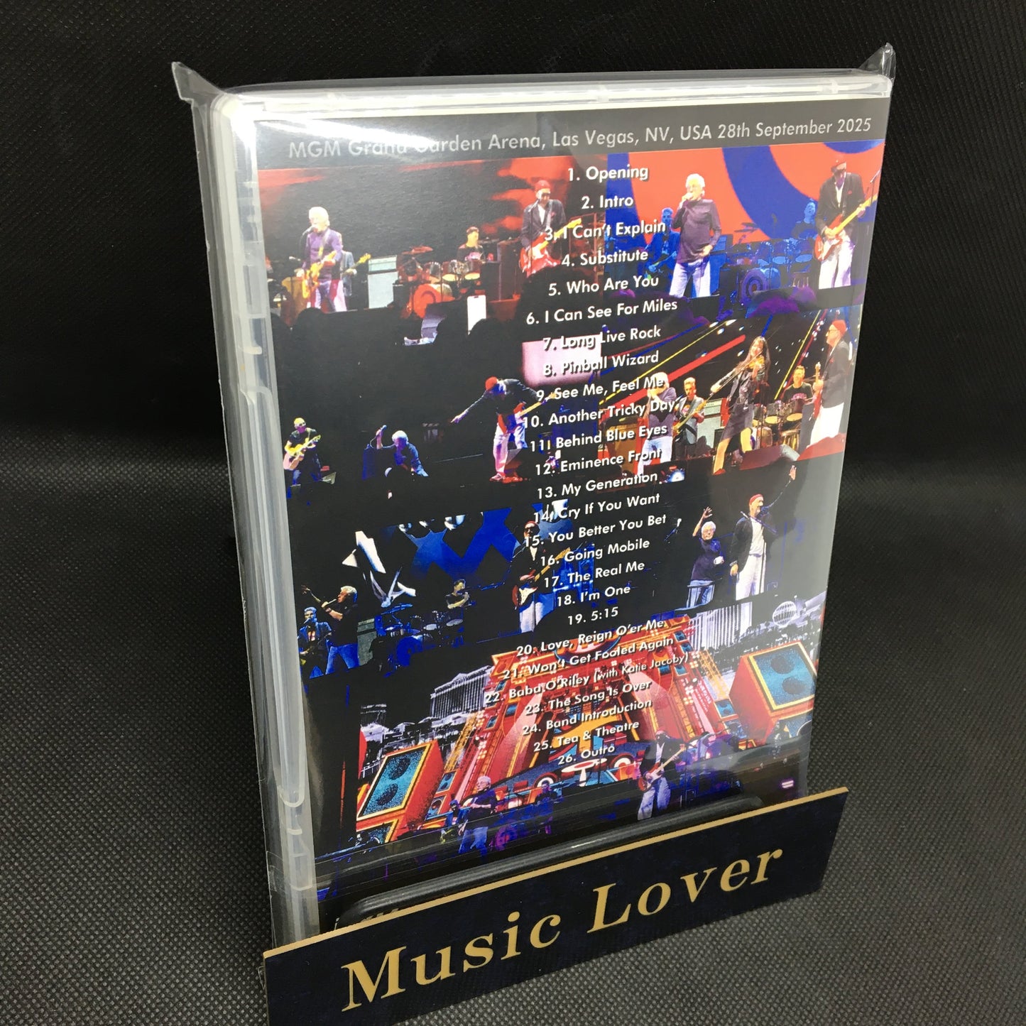 THE WHO / LAS VEGAS 2025 (1DVDR)