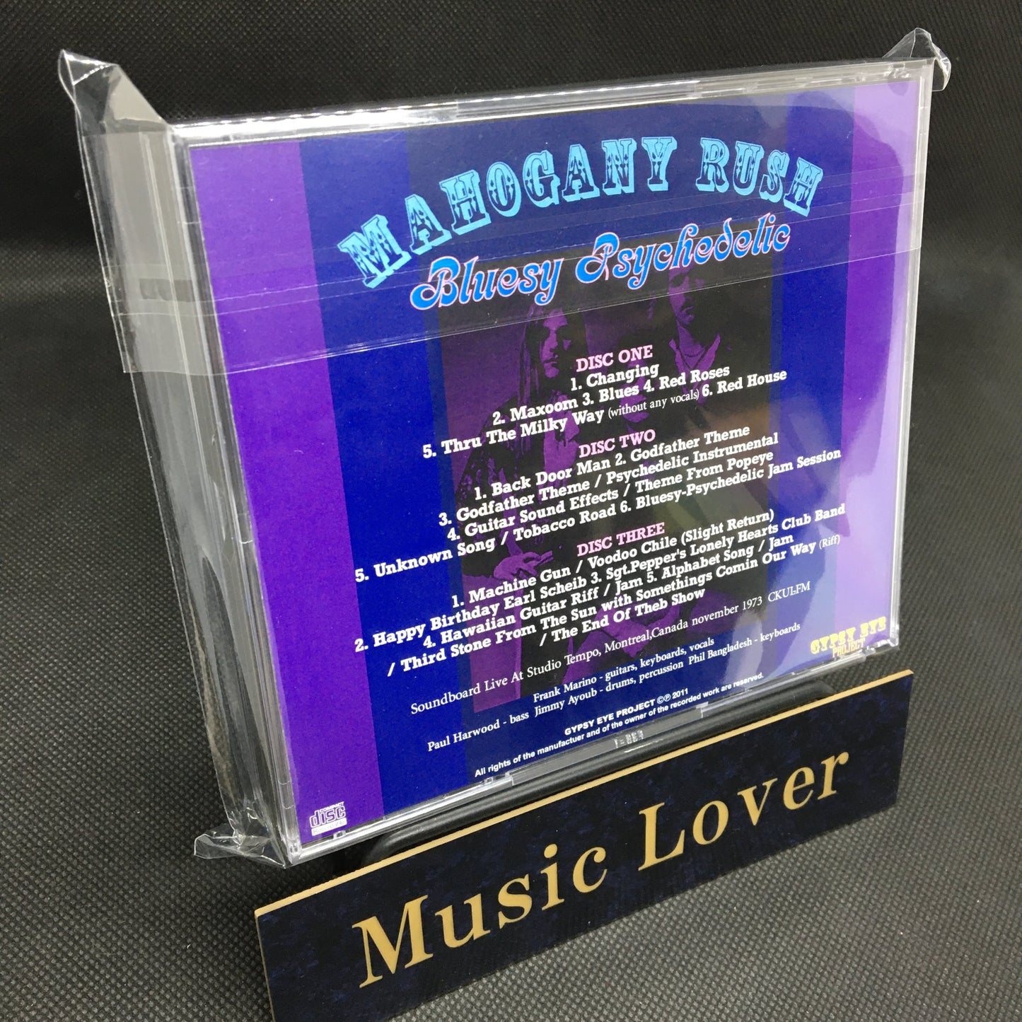 FRANK MARINO and MAHOGANY RUSH / BLUESY PSYCHEDELIC (3CDR)