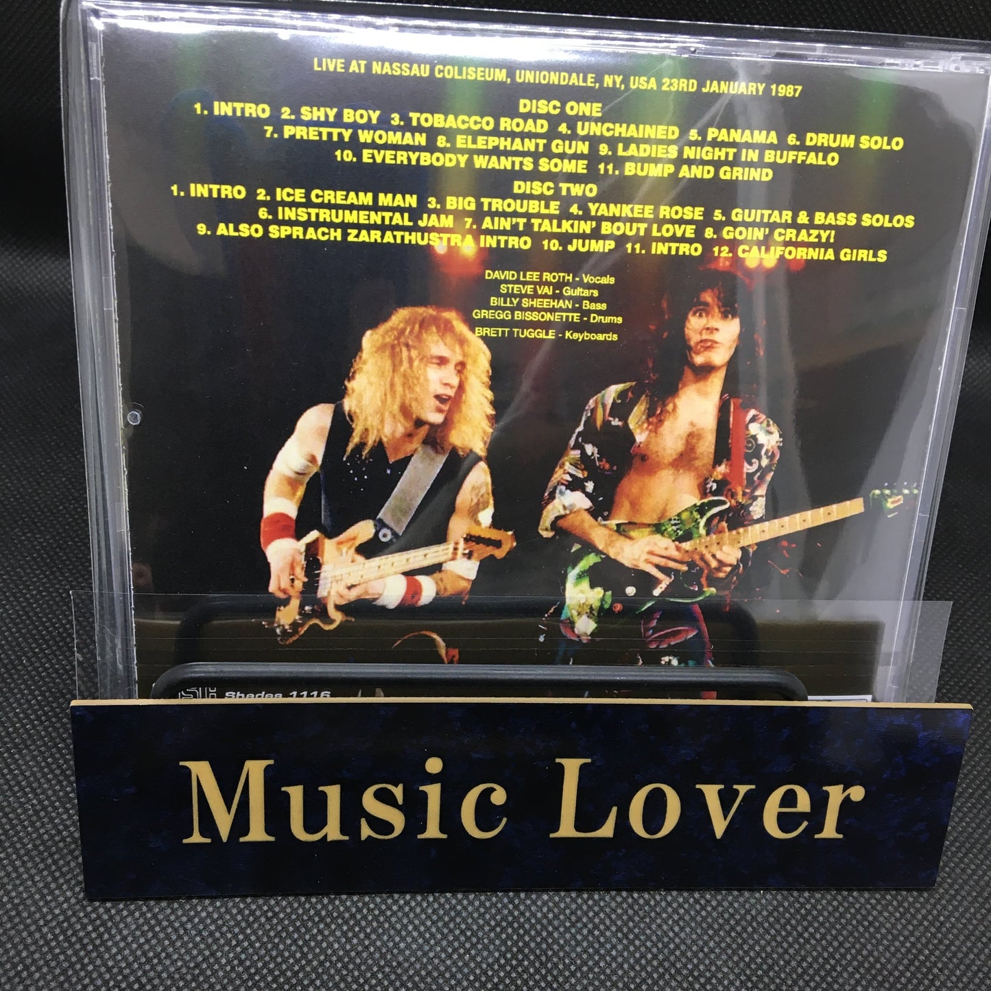 DAVID LEE ROTH / NASSAU COLISEUM 1987 (2CDR) VAN HALEN