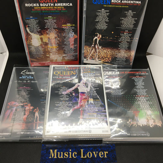 QUEEN / COLLECTOR'S EDITION 5 Set (9CD+8DVD)