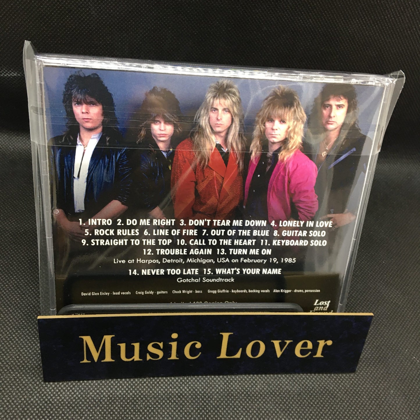 GIUFFRIA / DETROIT ROCK RULES Soundboard (1CDR)