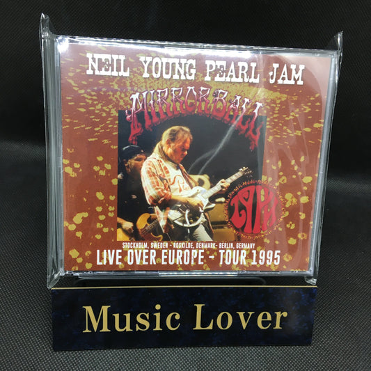 NEIL YOUNG + PEARL JAM / LIVE OVER EUROPE TOUR 1995 (6CDR)