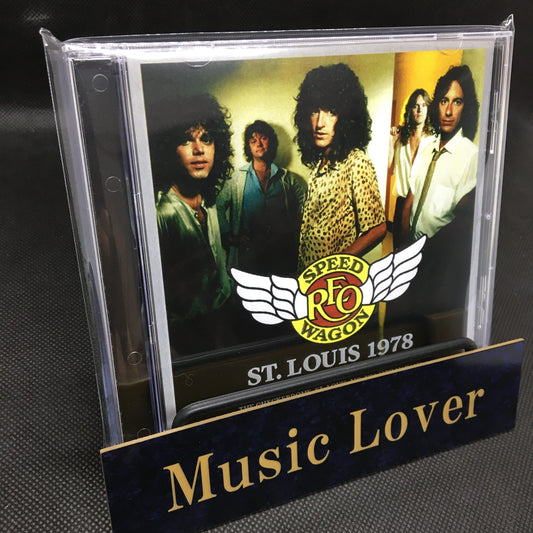 REO SPEEDWAGON / ST. LOUIS 1978 FM BROADCAST MASTER REEL STEREO SOUNDBOARD (1CDR)