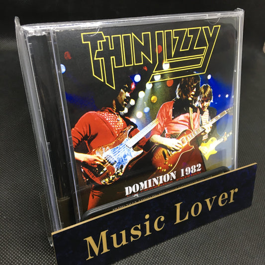 THIN LIZZY / DOMINION 1982 COLLECTOR'S EDITION SOUNDBOARD PRO SHOT (1CDR+1DVDR)