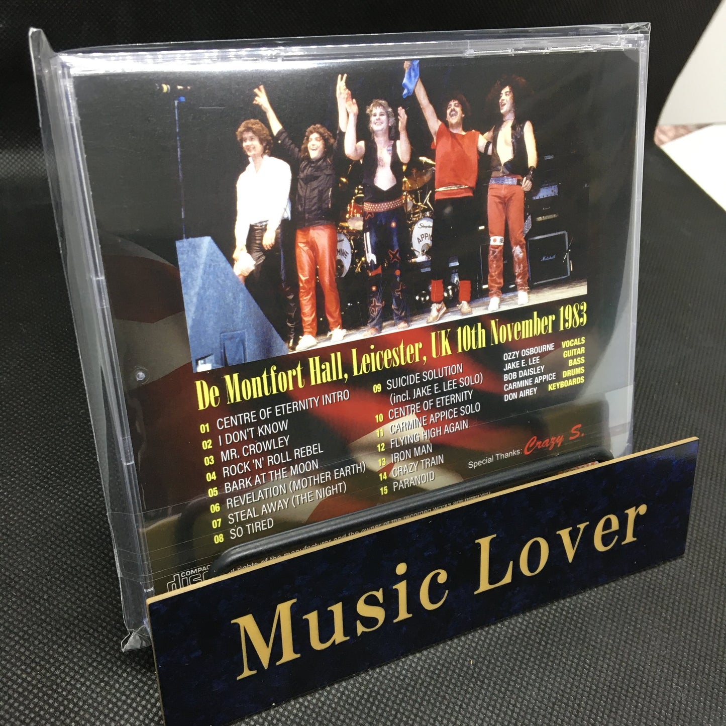 OZZY OSBOURNE / DEFINITIVE LEICESTER 1983 (1CD)